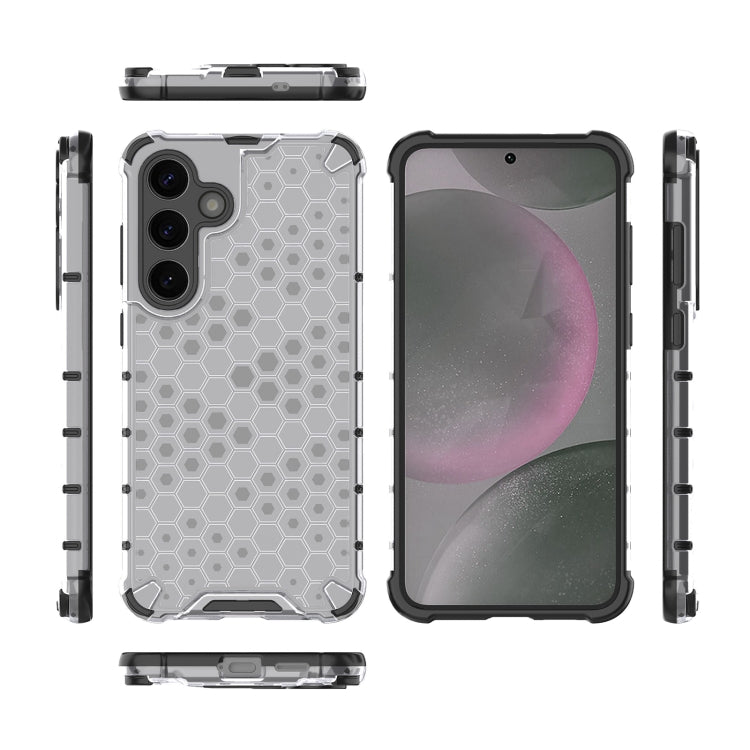 For Samsung Galaxy S25+ 5G Honeycomb Shockproof Phone Case