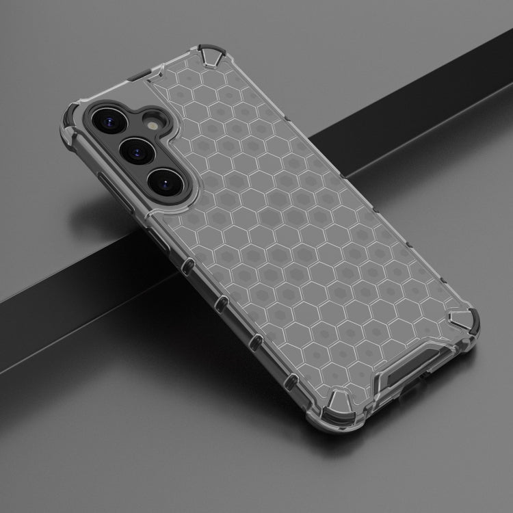 For Samsung Galaxy S25+ 5G Honeycomb Shockproof Phone Case