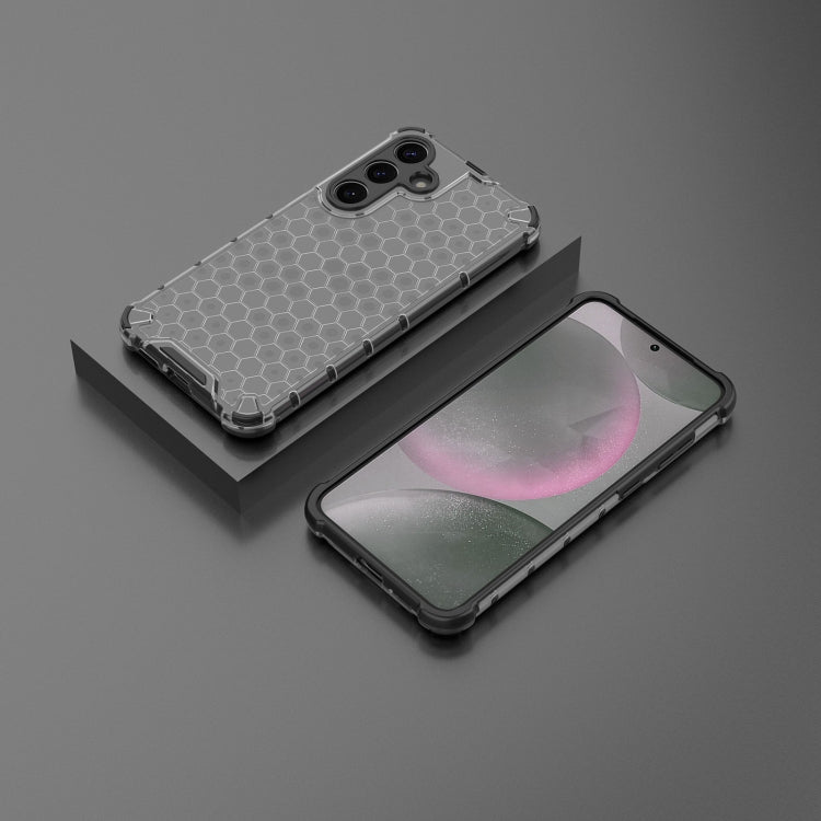 For Samsung Galaxy S25+ 5G Honeycomb Shockproof Phone Case