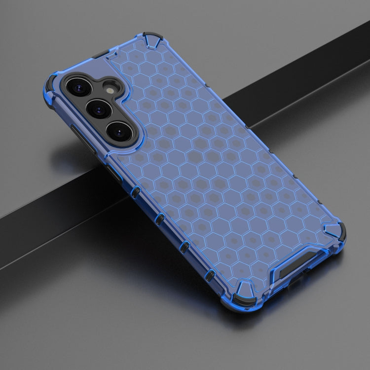 For Samsung Galaxy S25+ 5G Honeycomb Shockproof Phone Case