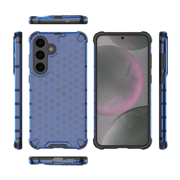 For Samsung Galaxy S25+ 5G Honeycomb Shockproof Phone Case