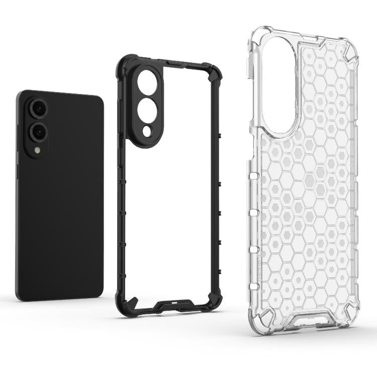 For Samsung Galaxy S25 Edge 5G Honeycomb Shockproof Phone Case