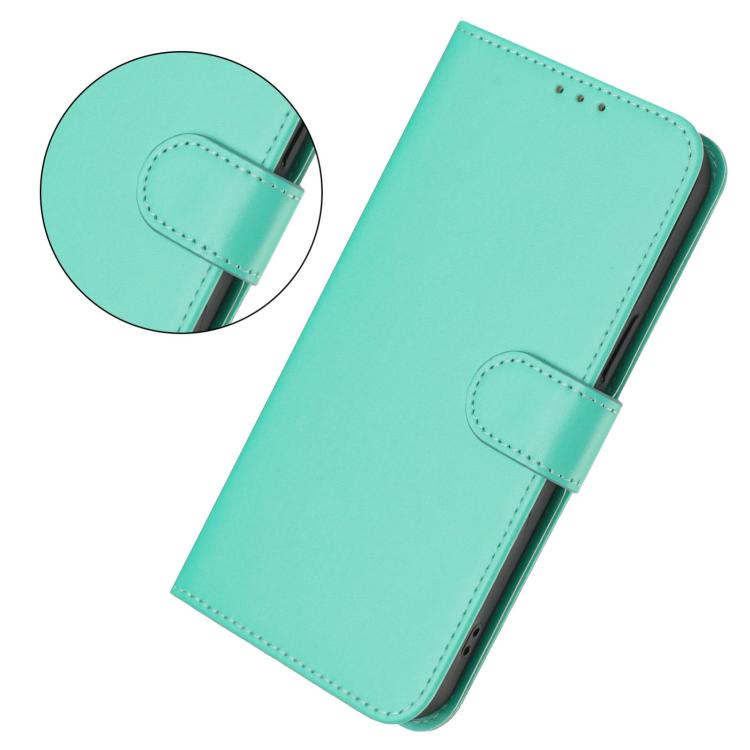 For Redmi 15a 5G Global Skin Feel Solid Color Leather Phone Case with Lanyard