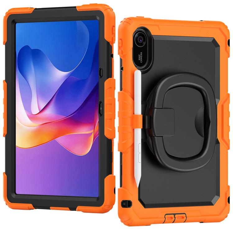 For Xiaomi Redmi Pad 2 D Type Silicone Hybrid PC Tablet Case with Handle Holder