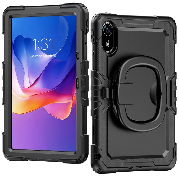 For Xiaomi Redmi Pad 2 D Type Silicone Hybrid PC Tablet Case with Handle Holder