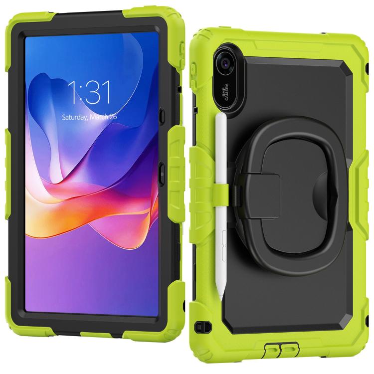 For Xiaomi Redmi Pad 2 D Type Silicone Hybrid PC Tablet Case with Handle Holder
