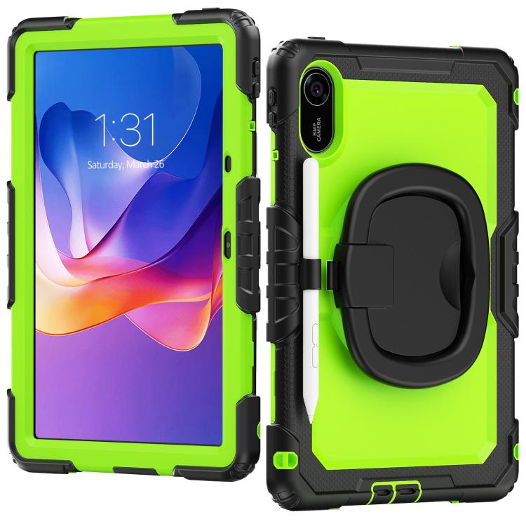 For Xiaomi Redmi Pad 2 D Type Silicone Hybrid PC Tablet Case with Handle Holder