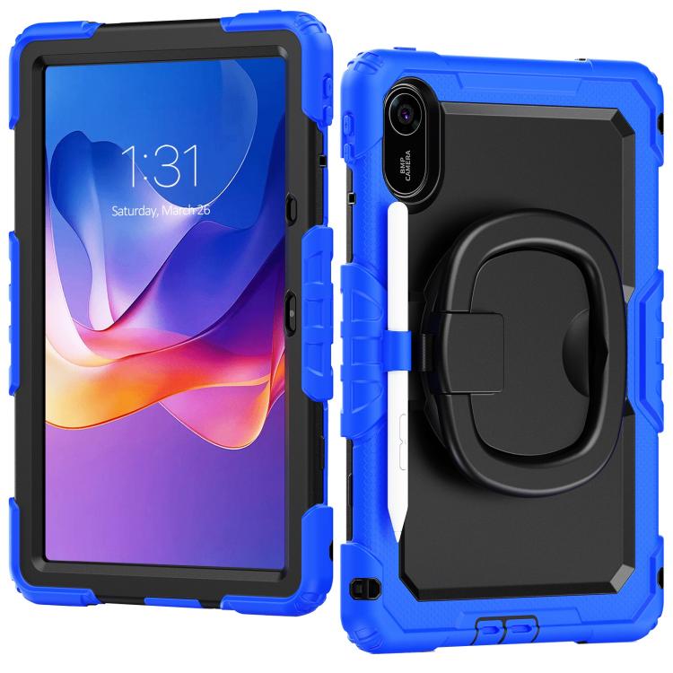 For Xiaomi Redmi Pad 2 D Type Silicone Hybrid PC Tablet Case with Handle Holder