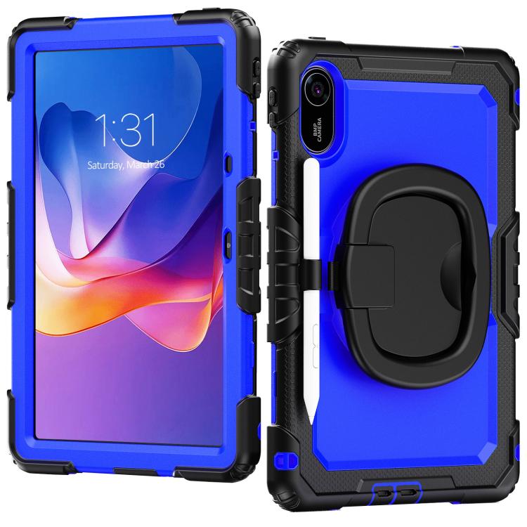 For Xiaomi Redmi Pad 2 D Type Silicone Hybrid PC Tablet Case with Handle Holder