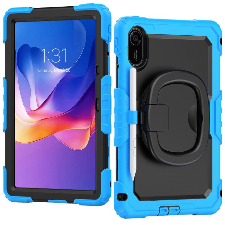 For Xiaomi Redmi Pad 2 D Type Silicone Hybrid PC Tablet Case with Handle Holder