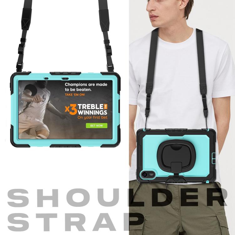For Xiaomi Redmi Pad 2 D Type Silicone Hybrid PC Tablet Case with Handle Holder