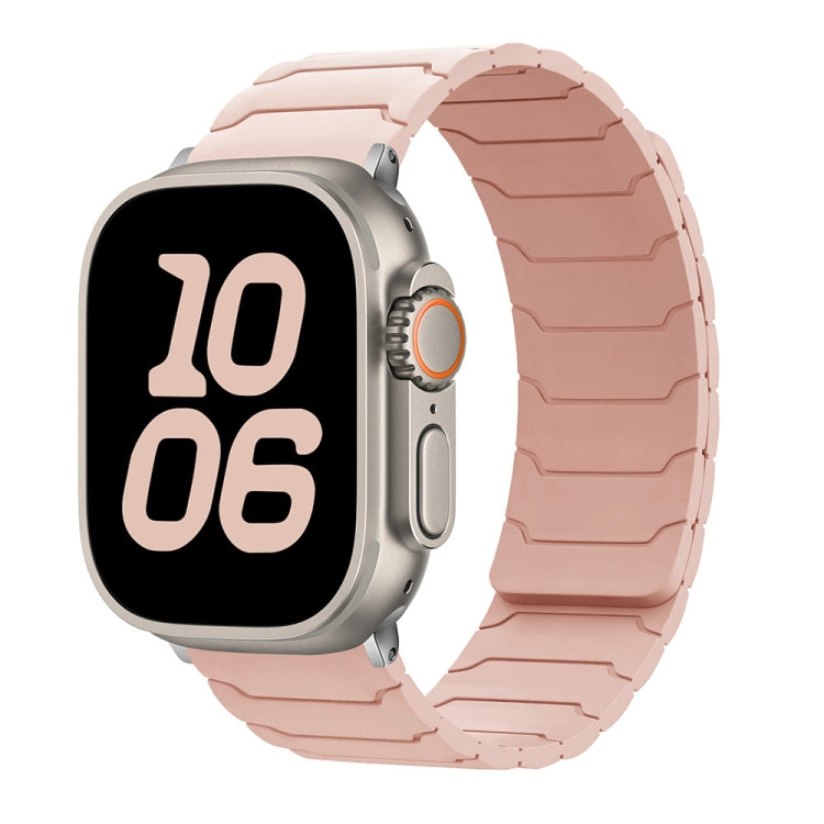 For Apple Watch 42mm / 41mm / 40mm / 38mm Magnetic Silicone Watch Band