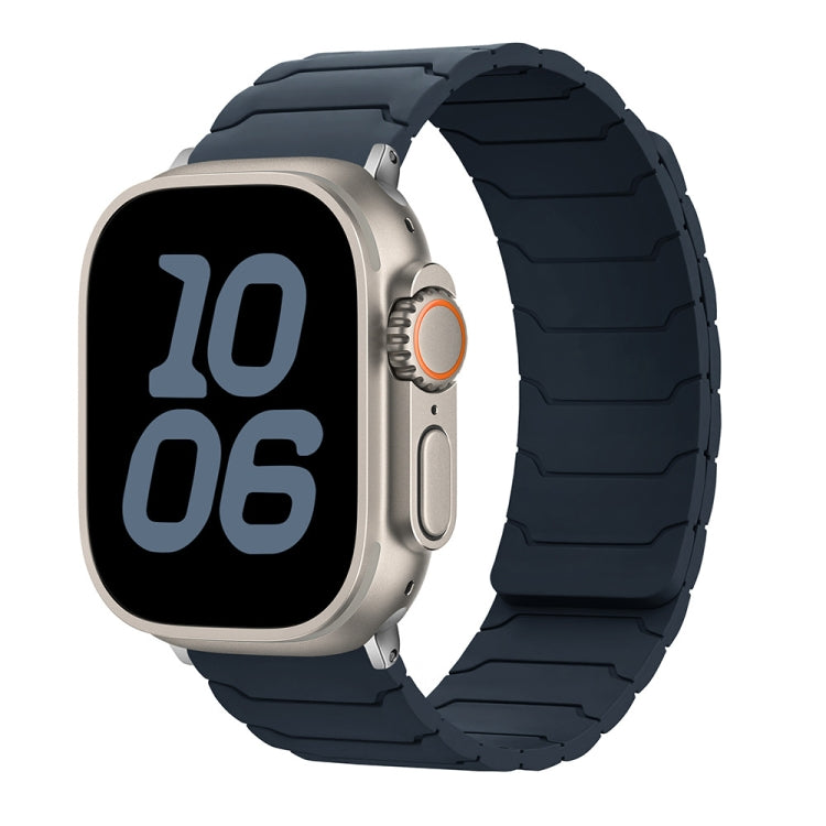 For Apple Watch 42mm / 41mm / 40mm / 38mm Magnetic Silicone Watch Band