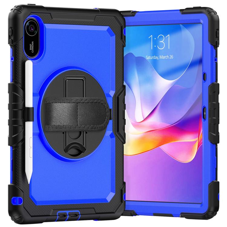 For Xiaomi Redmi Pad 2 Turntable Holder Silicone Hybrid PC Tablet Case with Shoulder Strap