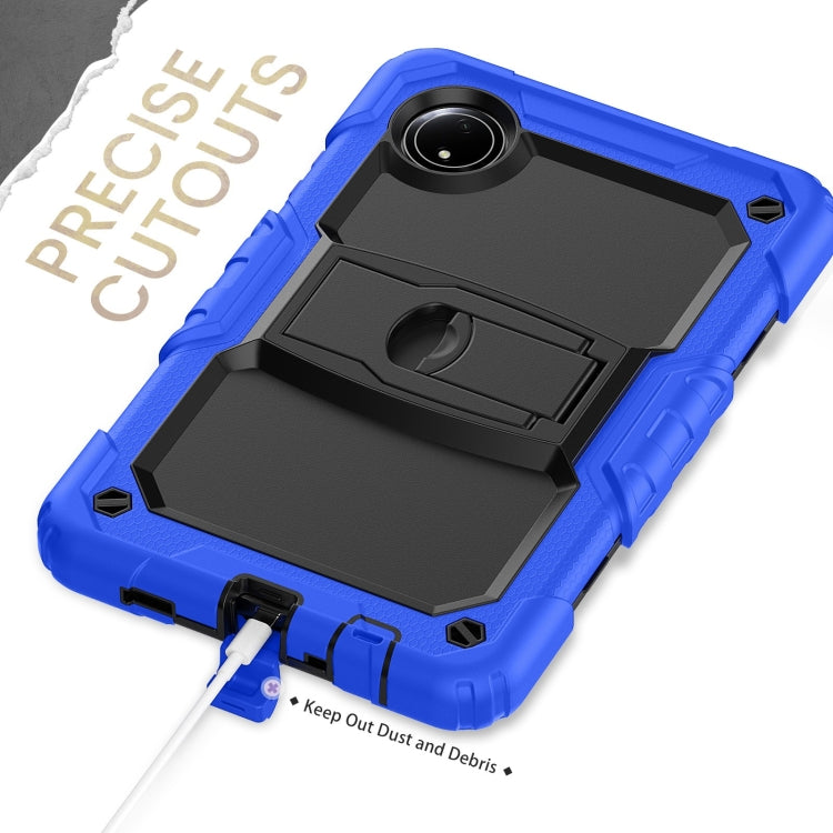 For Xiaomi Redmi Pad SE 8.7 2024 Silicone Hydric PC Tablet Case with Shoulder Strap & Holder