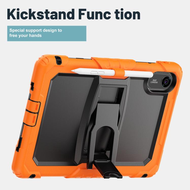 For Xiaomi Redmi Pad 2 11 2025 Silicone Hydric PC Tablet Case with Shoulder Strap & Holder