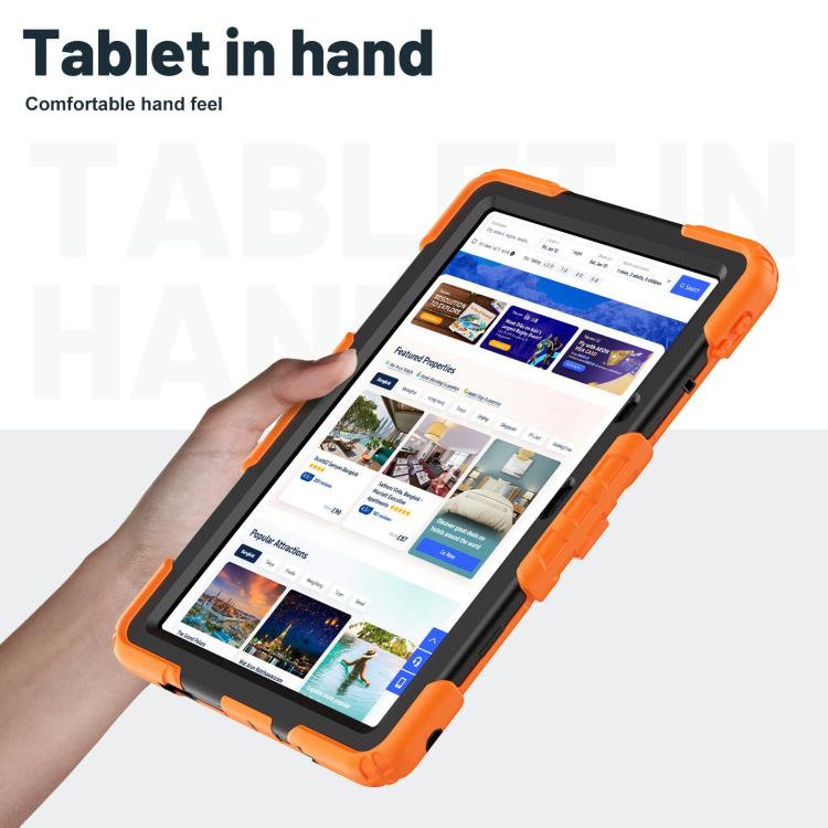 For Xiaomi Redmi Pad 2 11 2025 Silicone Hydric PC Tablet Case with Shoulder Strap & Holder