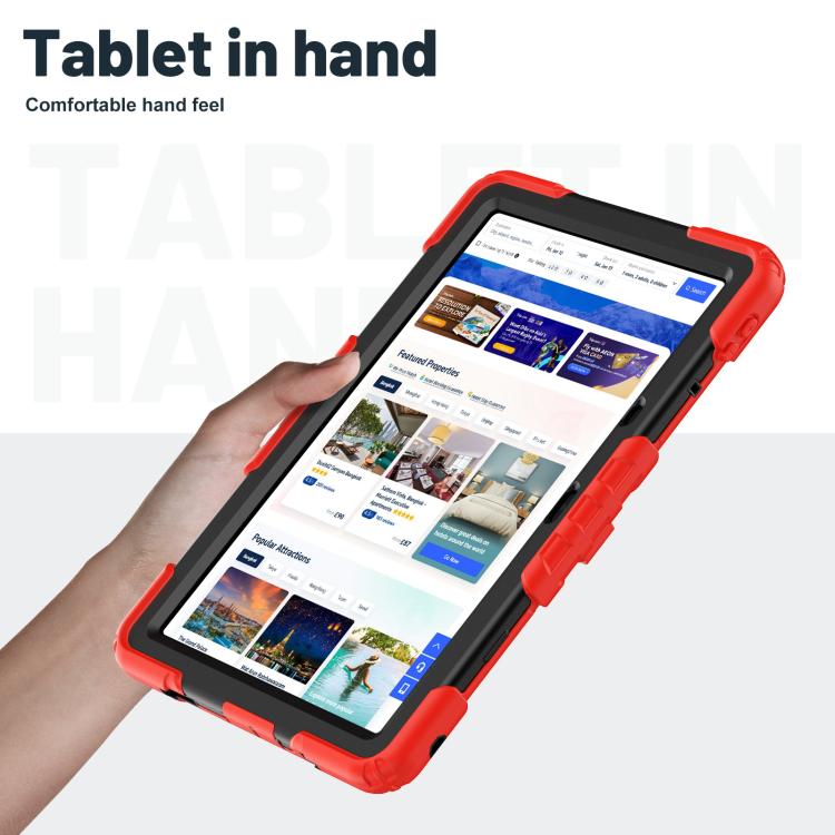 For Xiaomi Redmi Pad 2 11 2025 Silicone Hydric PC Tablet Case with Shoulder Strap & Holder