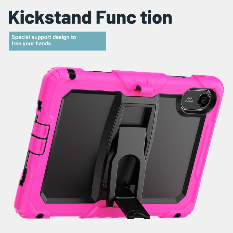 For Xiaomi Redmi Pad 2 11 2025 Silicone Hydric PC Tablet Case with Shoulder Strap & Holder