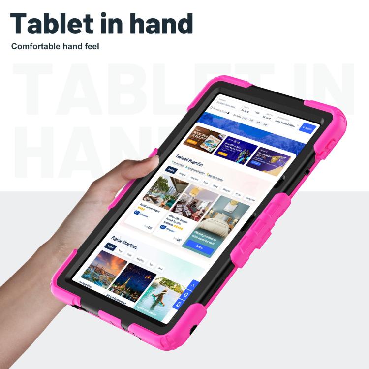 For Xiaomi Redmi Pad 2 11 2025 Silicone Hydric PC Tablet Case with Shoulder Strap & Holder