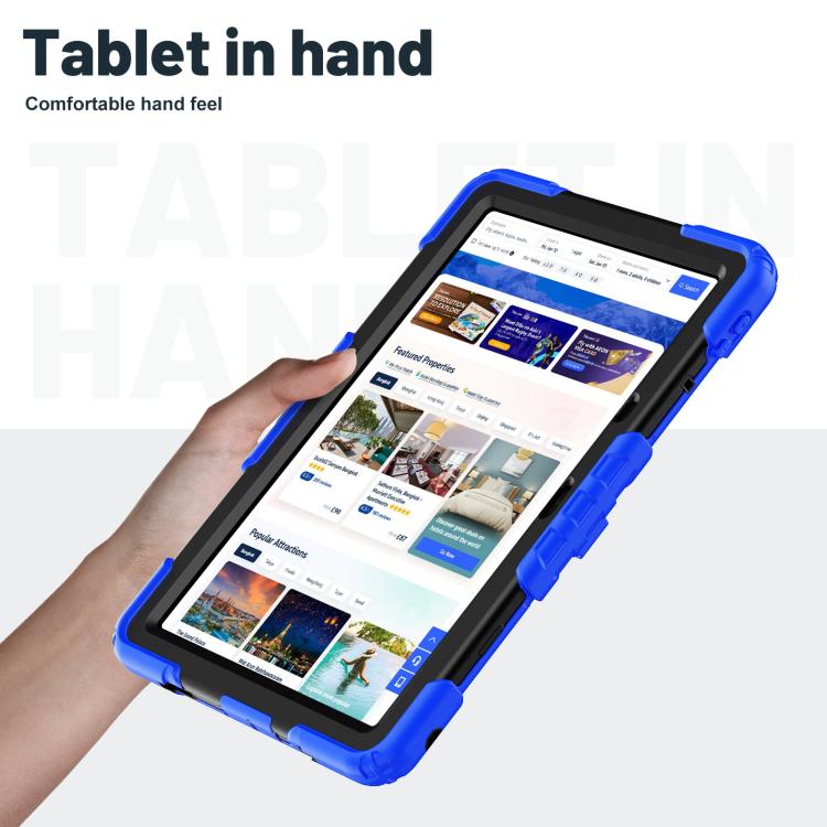 For Xiaomi Redmi Pad 2 11 2025 Silicone Hydric PC Tablet Case with Shoulder Strap & Holder