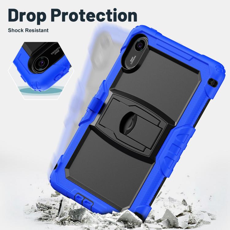 For Xiaomi Redmi Pad 2 11 2025 Silicone Hydric PC Tablet Case with Shoulder Strap & Holder