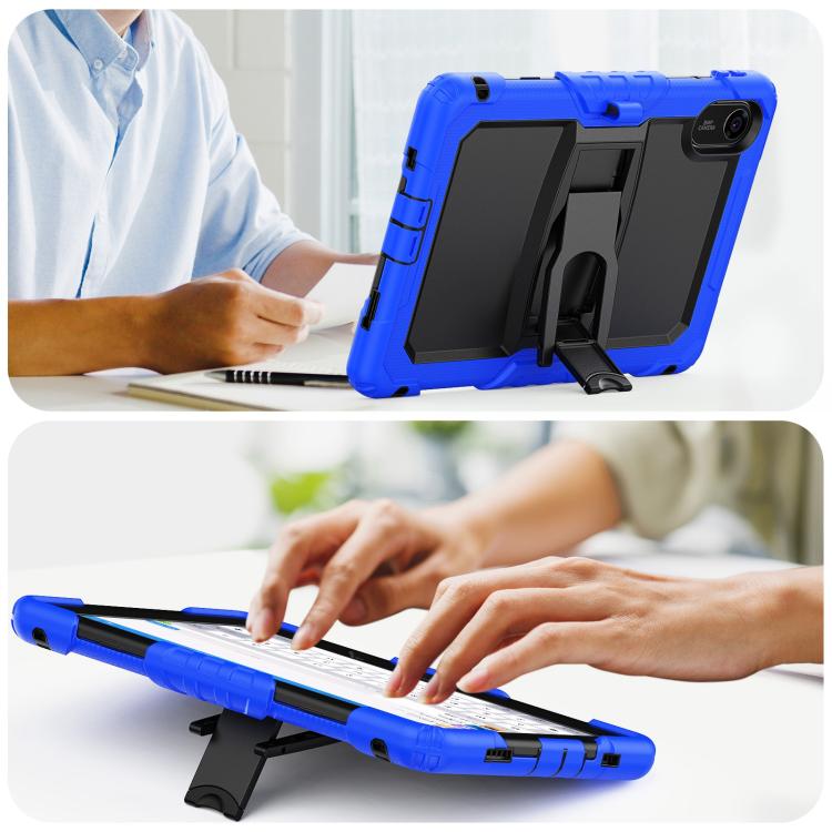 For Xiaomi Redmi Pad 2 11 2025 Silicone Hydric PC Tablet Case with Shoulder Strap & Holder