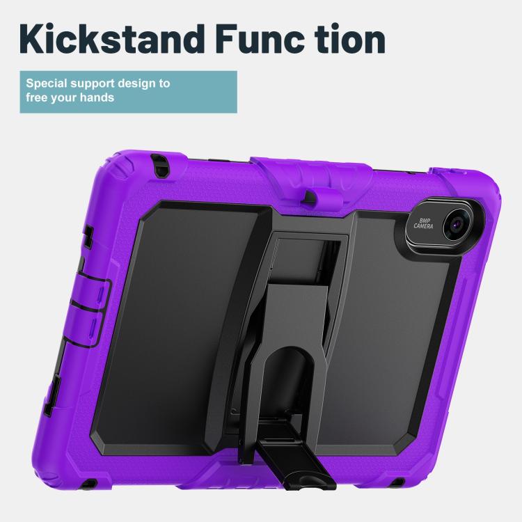 For Xiaomi Redmi Pad 2 11 2025 Silicone Hydric PC Tablet Case with Shoulder Strap & Holder