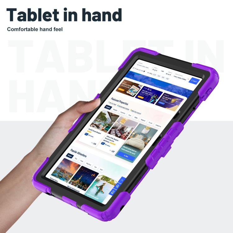 For Xiaomi Redmi Pad 2 11 2025 Silicone Hydric PC Tablet Case with Shoulder Strap & Holder