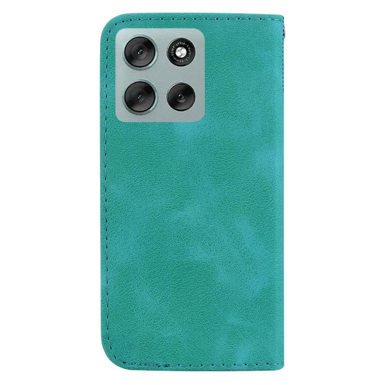 For Motorola Moto G56 5G / G66j 5G / G66y 5G Seven-shaped Embossed Leather Phone Case