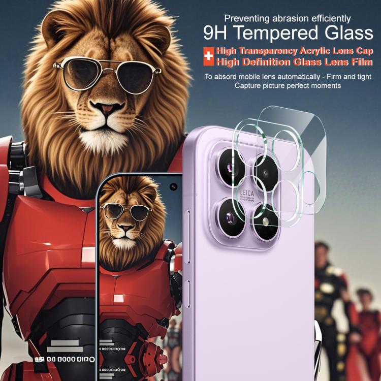 For Xiaomi 17 imak High Definition Integrated Glass Lens Film