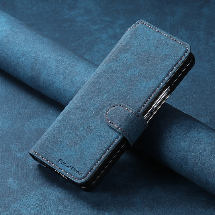 For Samsung Galaxy Z Fold6 CaseNeo MagSafe RFID Anti-theft Retro Leather Phone Case