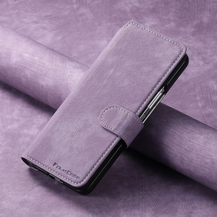 For Samsung Galaxy Z Fold6 CaseNeo MagSafe RFID Anti-theft Retro Leather Phone Case