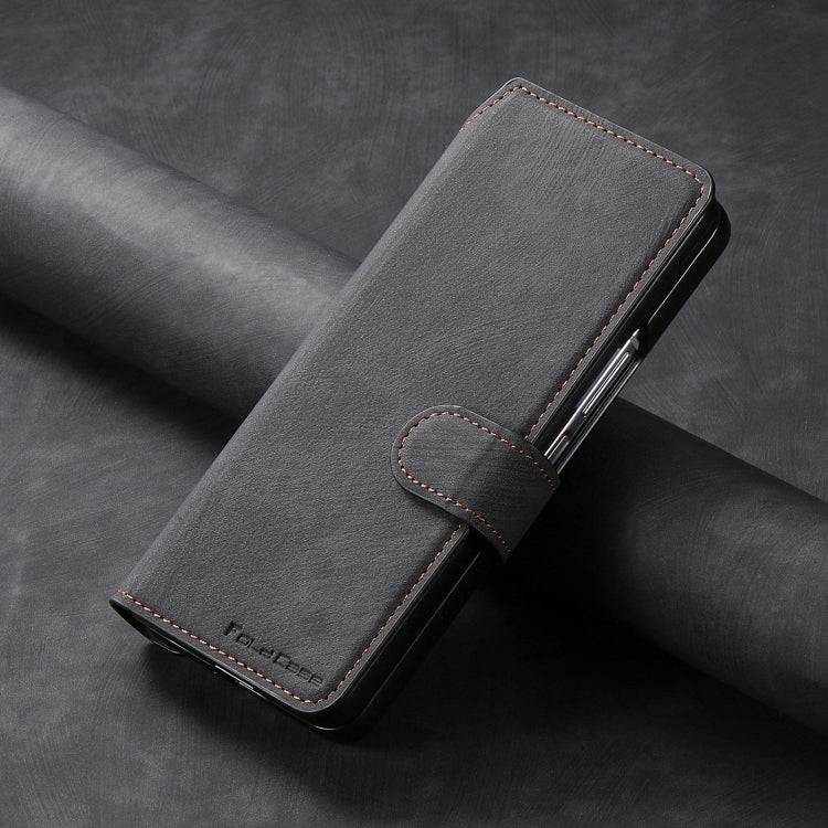 For Samsung Galaxy Z Fold5 CaseNeo MagSafe RFID Anti-theft Retro Leather Phone Case