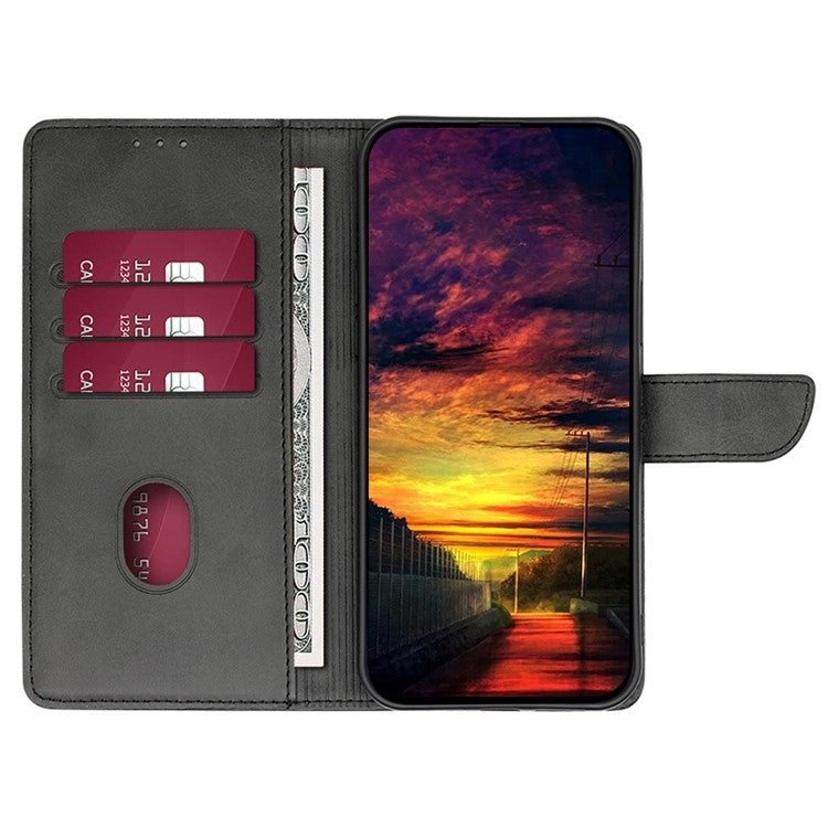 For Google Pixel 9 Pro XL Calf Texture Buckle Flip Leather Phone Case