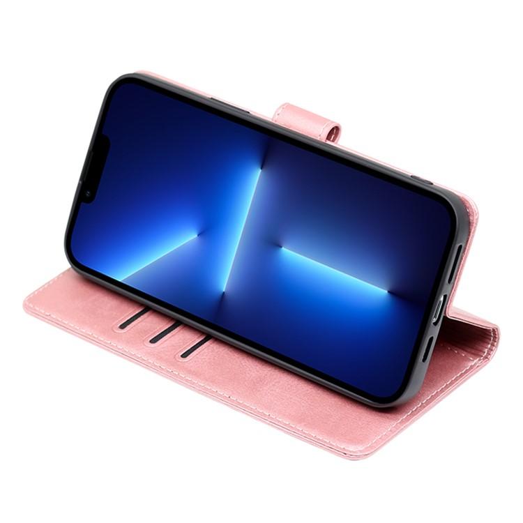 For iPhone 17 Pro Max Calf Texture Buckle Flip Leather Phone Case