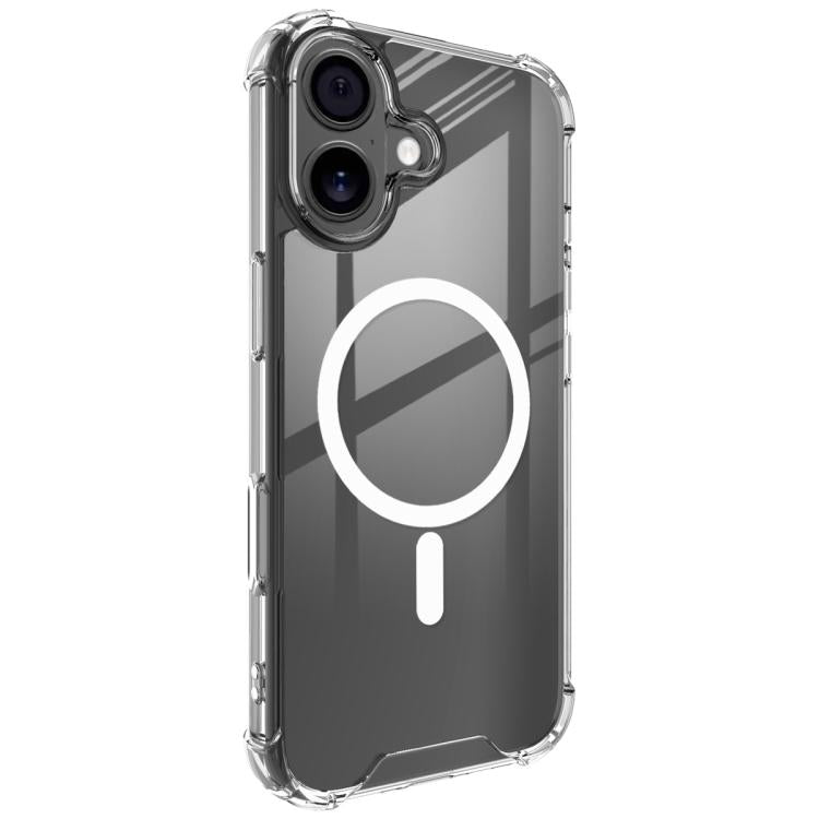 For iPhone 17 IMAK Space Shield PC + TPU Airbag Shockproof MagSafe Phone Case - Transparent