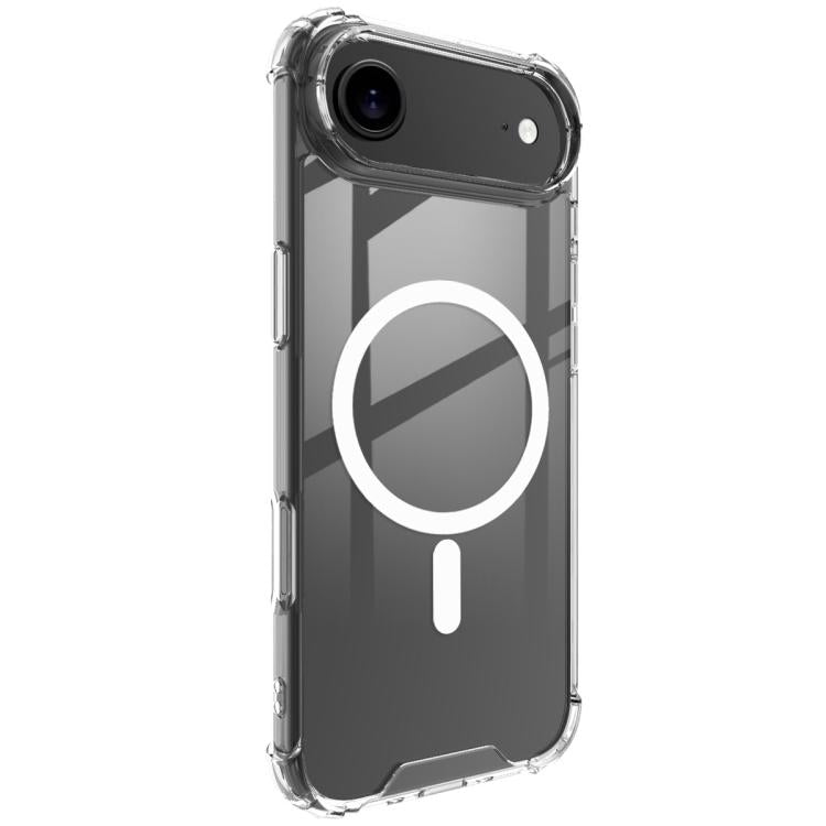 For iPhone Air IMAK Space Shield PC + TPU Airbag Shockproof MagSafe Phone Case - Transparent