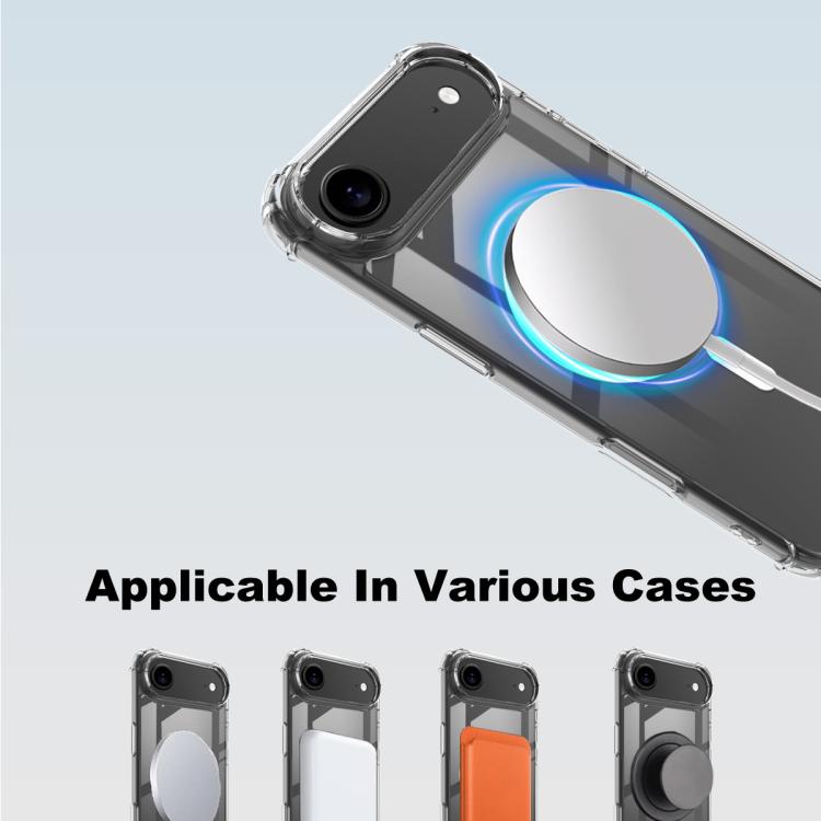 For iPhone Air IMAK Space Shield PC + TPU Airbag Shockproof MagSafe Phone Case - Transparent