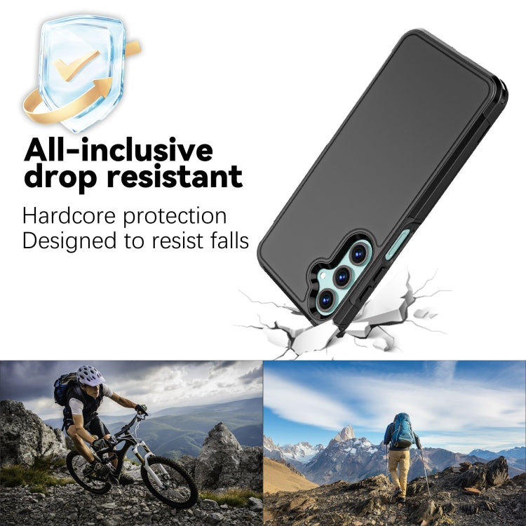 For Samsung Galaxy A16 5G / 4G RedPepper Box PC Hybrid TPU Phone Case - Black