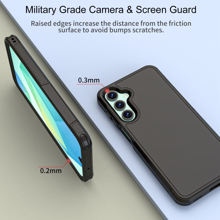 For Samsung Galaxy A16 5G / 4G RedPepper Box PC Hybrid TPU Phone Case - Black