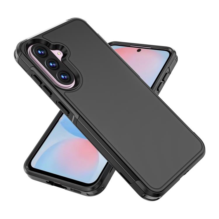 For Samsung Galaxy A56 5G RedPepper Box PC Hybrid TPU Phone Case - Black