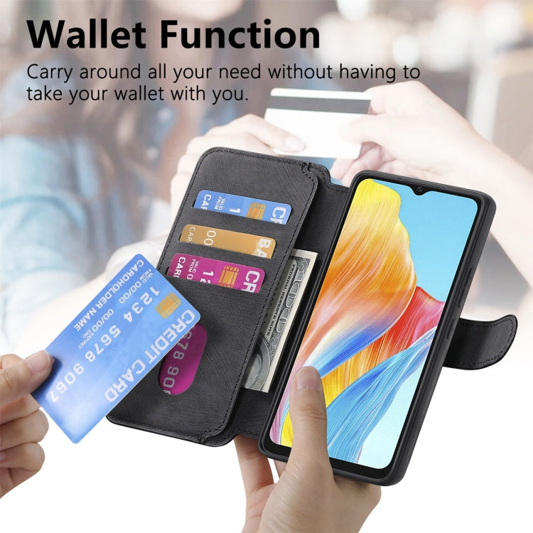 For OPPO A38 4G / A18 4G CaseNeo MagSafe RFID Anti-theft Retro Leather Phone Case