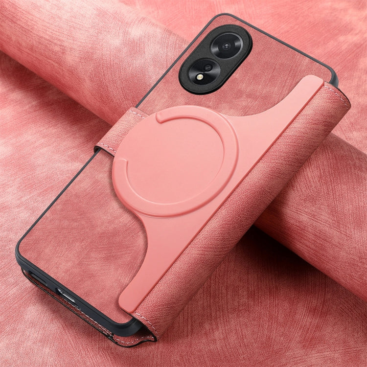 For OPPO A38 4G / A18 4G CaseNeo MagSafe RFID Anti-theft Retro Leather Phone Case