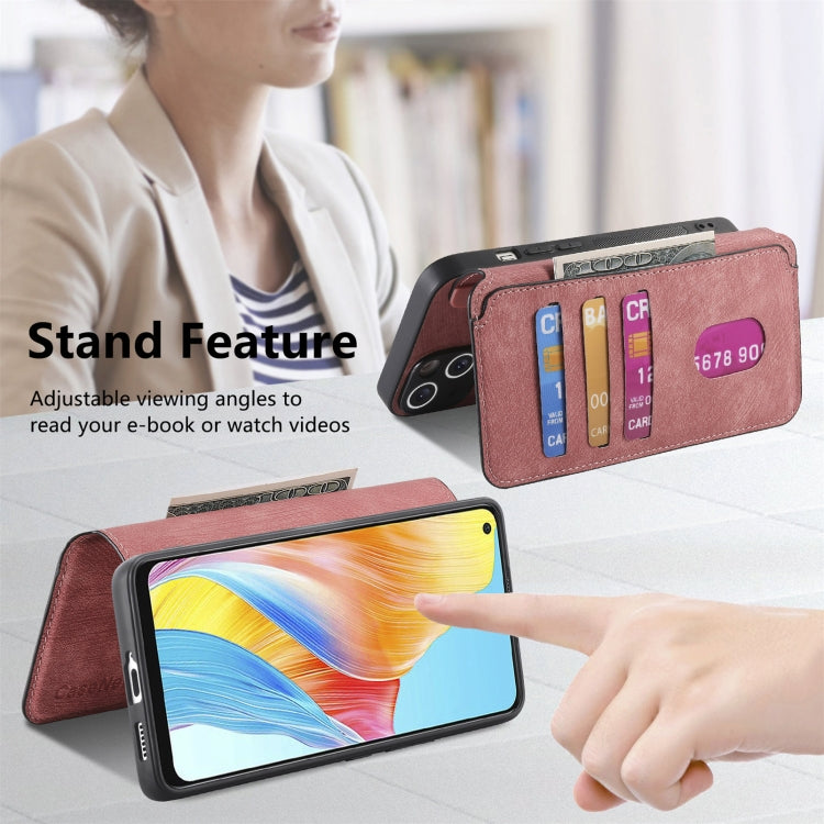For OPPO A78 4G CaseNeo MagSafe RFID Anti-theft Retro Leather Phone Case