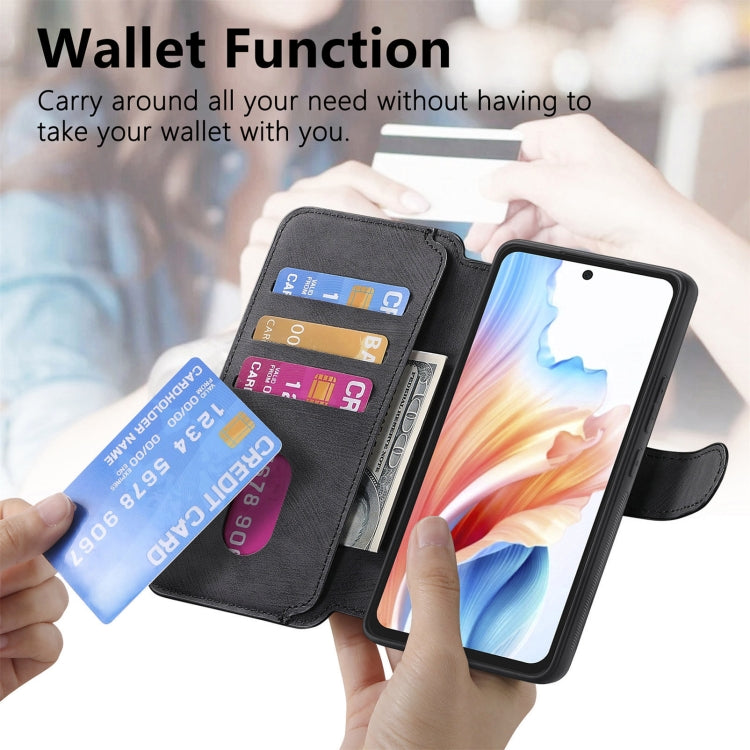 For OPPO A79 5G / A2 5G CaseNeo MagSafe RFID Anti-theft Retro Leather Phone Case