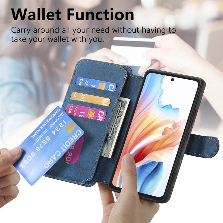 For OPPO A79 5G / A2 5G CaseNeo MagSafe RFID Anti-theft Retro Leather Phone Case