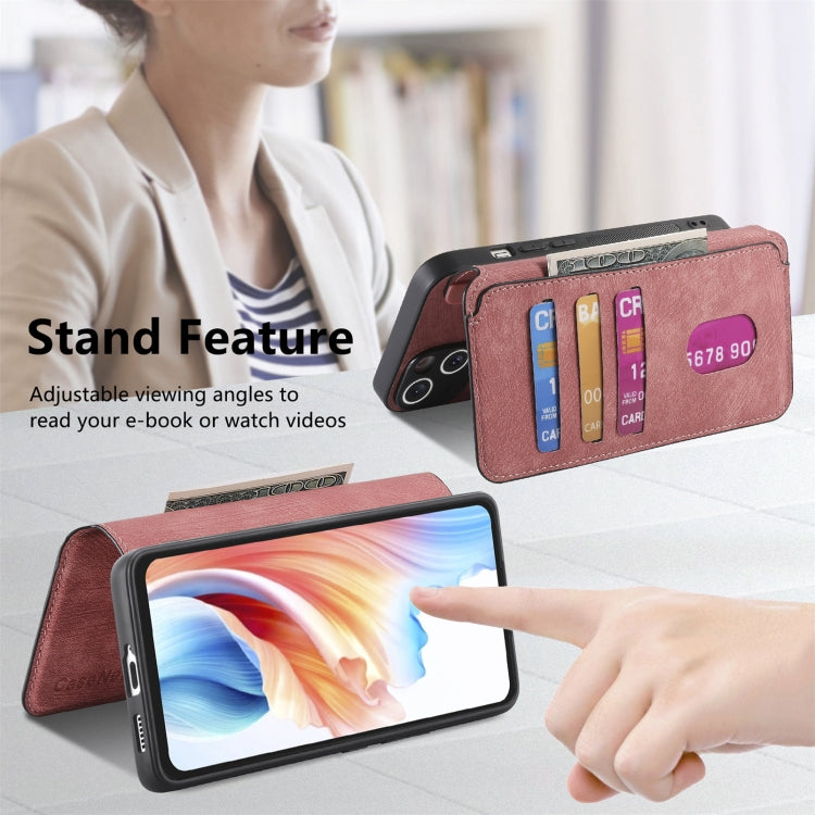 For OPPO A79 5G / A2 5G CaseNeo MagSafe RFID Anti-theft Retro Leather Phone Case