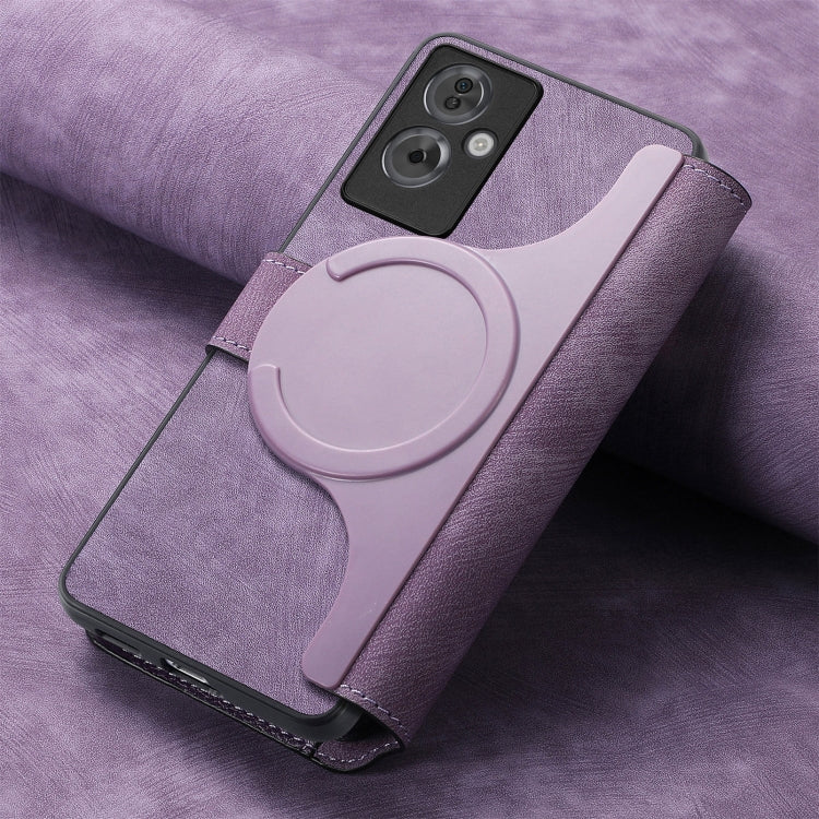 For OPPO A79 5G / A2 5G CaseNeo MagSafe RFID Anti-theft Retro Leather Phone Case