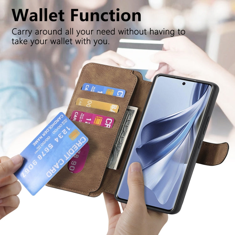 For OPPO Reno10 5G Global CaseNeo MagSafe RFID Anti-theft Retro Leather Phone Case
